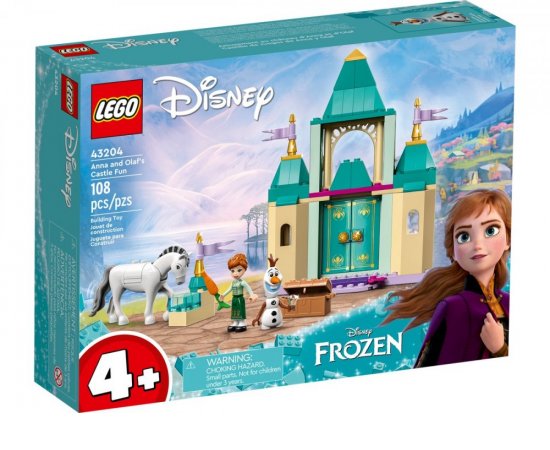 LEGO DISNEY ANNA ES OLAF KASTELYBELI MOKAJA /43204/