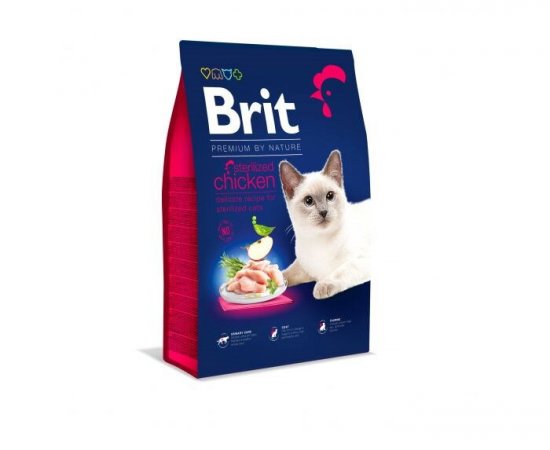 BRIT DRY PREMIUM STERILIZED CSIRKE 1,5KG