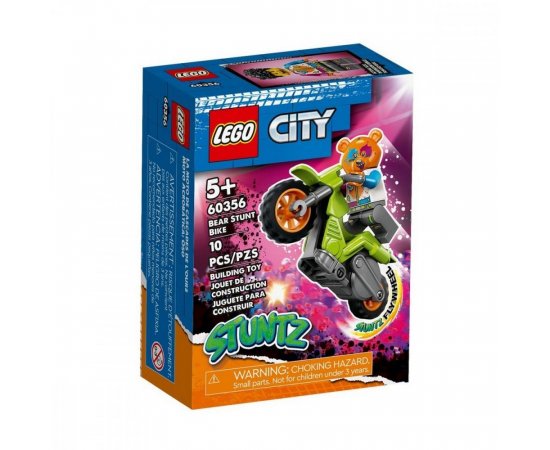 LEGO CITY MEDVE KASZKADOR  MOTORKEREKPAR /60356/