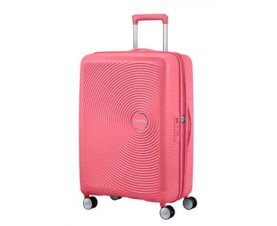 AMERICAN TOURISTER SOUNDBOX SPINNER 67/24 TSA EXP SUN KISSED CORAL