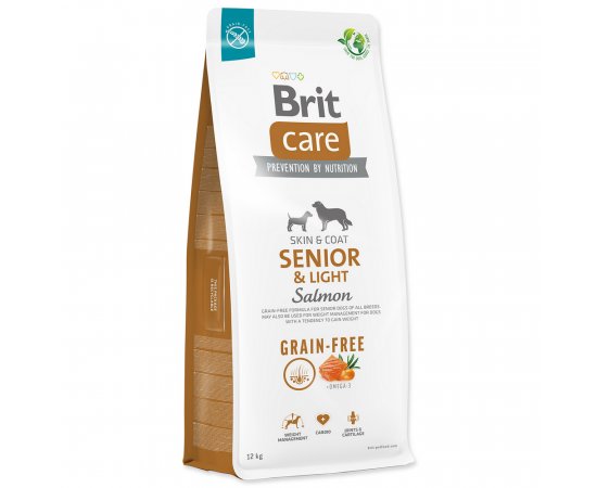 BRIT CARE DOG GRAIN-FREE SENIOR &amp; LIGHT 12KG