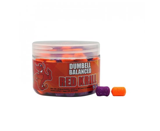 KARMA BAIT DUMBELL BALANCE RED KRILL 14MM 60GR