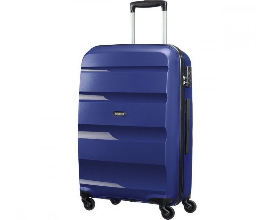 AMERICAN TOURISTER SPINNER 85A41002 BONAIR M 4WHEELS LUGGAGE, NAVY BLU 85A-41-002