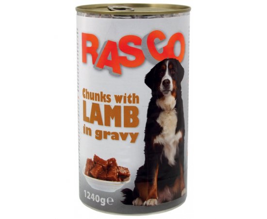 RASCO DOG KONZERV BARANYHUS DARABOK SZOSZBAN 1240G