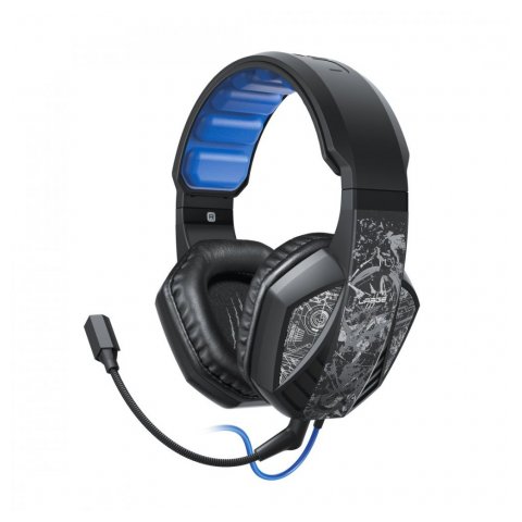 HAMA 186023 URAGE SOUNDZ 310 USB GAMER HEADSET, FEKETE