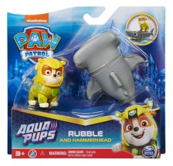 SPIN MASTER PAW PATROL AQUA VIZI BARATOK RUBBLE