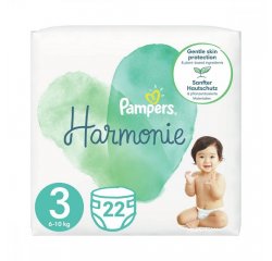 PAMPERS HARMONIE S3 22 (6-10KG)