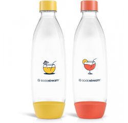 SODASTREAM FUSE PALACK 2X1L ORANGE/YELLOW DW-SAFE SODA