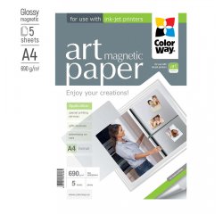 COLORWAY FOTOPAPIR CW ART FENYES MAGNESES 690G/M2,5DB,A4 (PGA690005MA4)