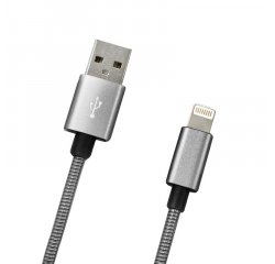 MOBILNET KAB-0151-USB-LIGHTNING EZUST, 1M ADAT- ES TOLTOKABEL 2A (E)