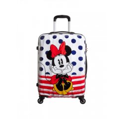 AMERICAN TOURISTER DISNEY LEGENDS SPINNER 65/24 ALFATWIST MINNIE BLUE DOTS