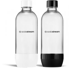 SODASTREAM PALACK JET 2X1L BLACK/WHITE DW-SAFE SODAS