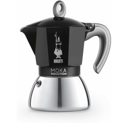 BIALETTI MOKA INDUCTION FEKETE 4 CSESZE