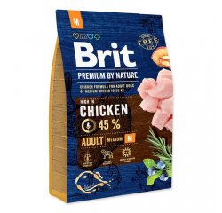 BRIT PREMIUM BY NATURE ADULT M 3 KG (294-170816)