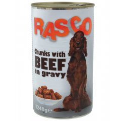 RASCO DOG KONZERV MARHAHUS DARABOK SZOSZBAN 1240G 