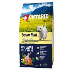 ONTARIO SENIOR MINI LAMB AND RICE (6,5KG)