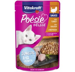 VITAKRAFT POESIE DELICE PULYKA JUNIOR 85 G, 2436669