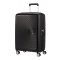 AMERICAN TOURISTER SPINNER 32G09002 SOUNDBOX 67/24 TSA EXP JUST LUGGAGE, BASS BLACK